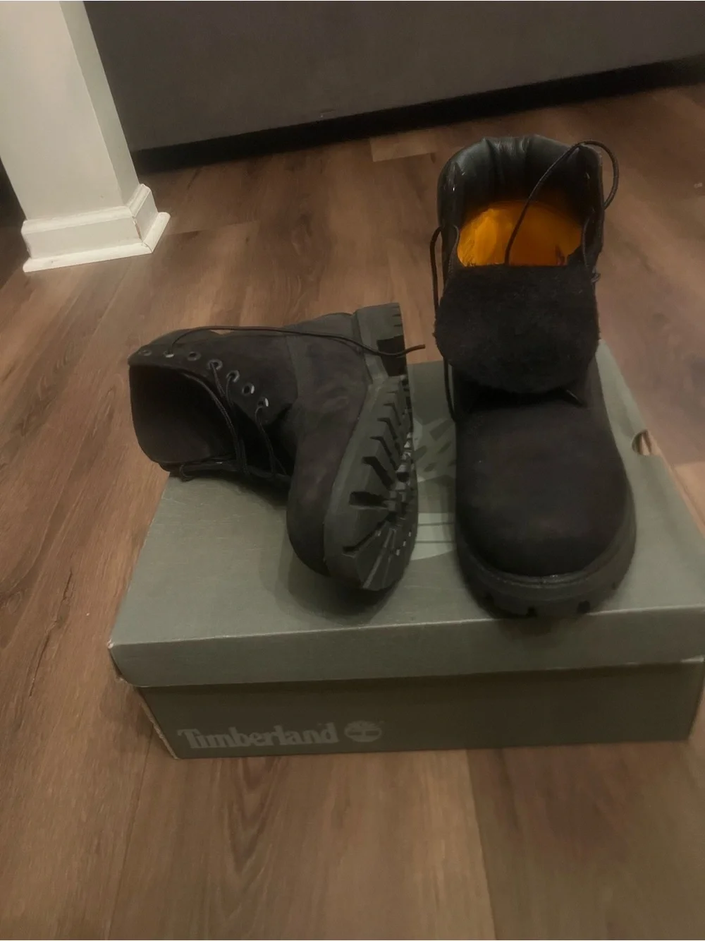 Timberland Black Men's Lace-Up Ankle Boots